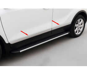 Молдінги дверні Libao (4 шт, пласт) для Opel Mokka 2012-2021 рр