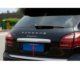 Накладка над номером Libao (нерж) для Porsche Cayenne 2010-2017 рр