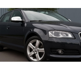 Накладки на дзеркала 2010-2012 (2 шт., нерж.) для Ауди A3 рр