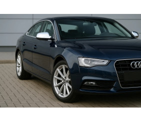 Накладки на дзеркала 2010-2015 (2 шт., нерж.) для Ауди A5 рр