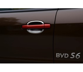 Накладки під ручки Libao 2010-2026 (4 шт, пласт) для BYD S6 рр