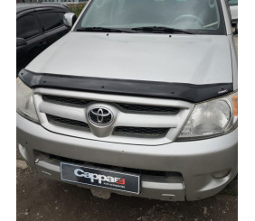 Дефлектор капота 2006-2011 (EuroCap) для Toyota Hilux рр