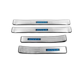 Накладки на пороги Libao LED (4 шт, нерж) для GreatWall Haval H6 2011- рр