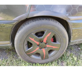 Накладки на арки (4 шт, чорні, ABS-пластик) для Opel Omega B 1994-2003 рр