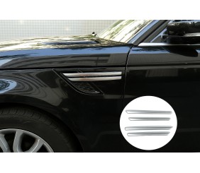 Хром накладки на зябра (4 шт) для Range Rover Sport 2014-2022 рр