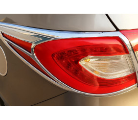 Накладки на стопи 2013-2015 (ABS) для Hyundai IX-35 рр