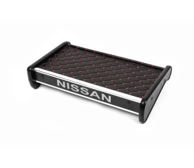 Полиця на панель (2001-2010, Чорна з червоною ниткою) для Nissan Primastar рр