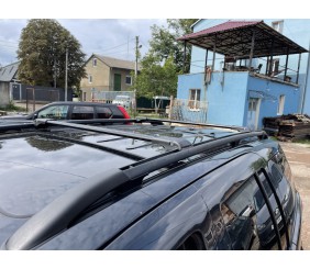 Перемички на звичайні рейлінги WingBar V1 (2 шт) Сірі для Jeep Grand Cherokee WJ 1999-2004 рр