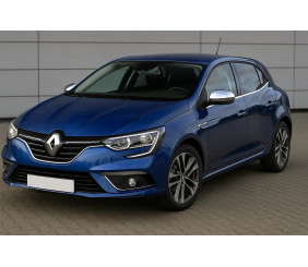 Накладки на дзеркала (2 шт, нерж.) для Renault Megane IV 2016-2025 рр