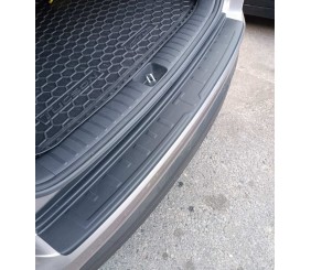 Накладка на задній бампер EuroCap 2019-2021 (ABS) для Hyundai Tucson TL рр