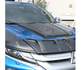 Накладка на капот (ABS) для Mitsubishi L200 2015-2024 рр