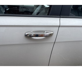 Накладки на ручки (4 шт, нерж) Carmos - Турецька сталь для Volkswagen Lavida/e-Lavida 2019- рр
