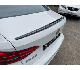 Спойлер LIP (Sunplex, чорний) (115,8см * 6,3см) для Volkswagen Lavida/e-Lavida 2019- рр