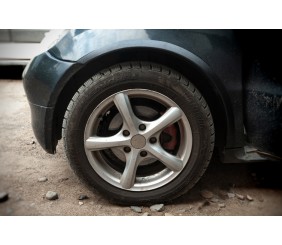 Накладки на арки (4 шт, чорні, ABS-пластик) для Mercedes A-сlass W168 1997-2004 рр