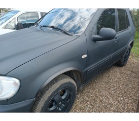 Накладки на арки (4 шт, чорні, ABS-пластик) для Mercedes ML W163 1997-2005 рр