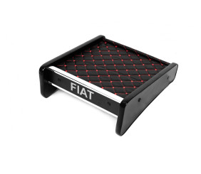 Полиця на панель 2000-2006 (Чорна з червоною ниткою) для Fiat Ducato рр