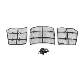 Захисна сітка на решітку радіатора (2013-2017) для Toyota Land Cruiser Prado 150 рр