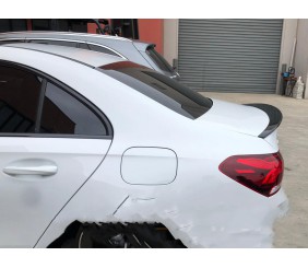 Спойлер LIP (1234 Upgrade, чорний) для Mercedes A-сlass W177 2018- рр