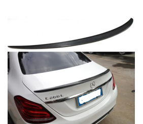 Спойлер для Coupe (1234 Upgrade, чорний) для Mercedes C-сlass W205 2014-2021 рр
