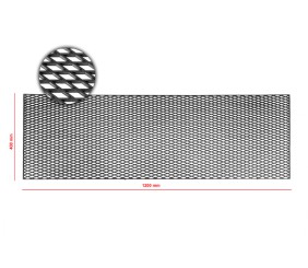 Пластикова сітка 120 на 40 (тип E)