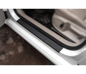 Накладки на пороги ABS DDU (4 шт, пласт.) для Volkswagen Golf 7/E-Golf 2012-2020 рр