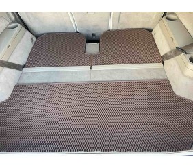 Килимок багажника з 3 частин (EVA, цегляний) для Volvo XC90 2002-2014 рр