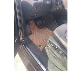 Килимки EVA (цегляні) 2 ряди (5 килимків) для Ауди Q7 2005-2015 рр