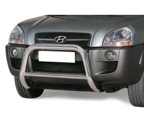 Кенгурятник Winbo V2 (нерж.) для Hyundai Tucson JM 2004- рр