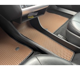 Килимки EVA (2012-2021, цегляні) для Tesla Model S 2012- рр