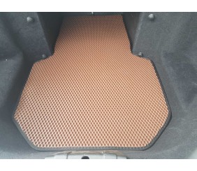 Килимок багажника передній EVA (2WD, 2012-2021, цегляний) для Tesla Model S 2012- рр