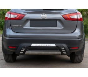 Задня накладка Libao 2014-2016 (пластик) для Nissan Qashqai рр