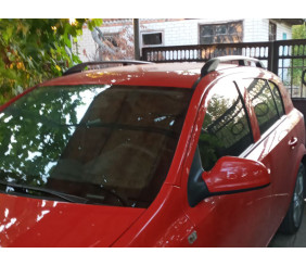 Рейлінги алюмінієві (HB, чорні) для Opel Astra H 2004-2013 рр