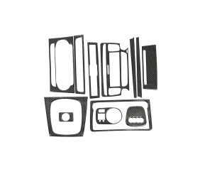 Декоративні накладки салону 2008-2012 (Мерич) Карбон для Ауди A3 рр