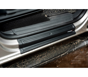 Накладки на дверні пороги EuroCap (4 шт, ABS) для Volkswagen Amarok 2010-2022 рр