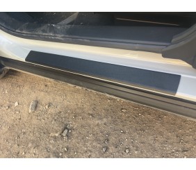 Накладки на пороги DDU Мат (2 шт., пластик) для Mazda CX-30 2019- рр