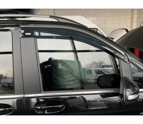 Вітровики з хромованим молдингом (2 шт, Niken) для Mercedes Viano 2004-2014 рр