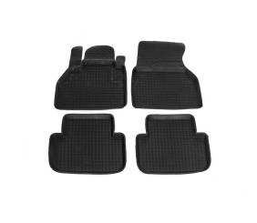 Гумові килимки з бортом (4 шт, Polytep) для Renault Kangoo 2008-2020 рр