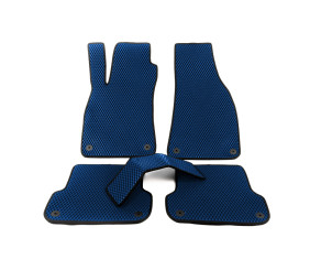 Килимки EVA (сині) для Ауди A4 B6 2000-2004 рр