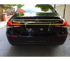 Планка над номером (нерж) для Mercedes A-сlass W177 2018- рр