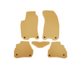 Килимки EVA (бежеві) для Volkswagen Passat B5 1997-2005 рр
