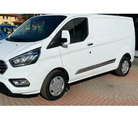 Молдинг дверний Carmos (5 шт, нерж.) для Ford Custom 2013-2022 рр