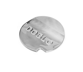 Накладка на лючок бензобака Carmos (нерж.) для Fiat Doblo II 2010-2022 рр