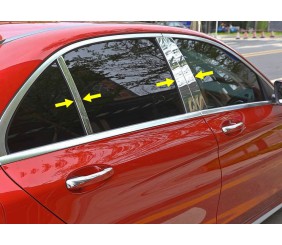 Молдинг дверних стійок (нерж) для Mercedes C-class W206 2022- рр