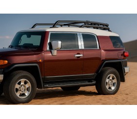 Комплект молдингів на вікна (нержавійка, 16 шт) для Toyota FJ Cruiser 2006-2022 рр