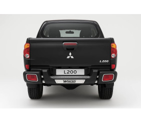 Задній захист D124537 (нерж) для Mitsubishi L200 2006-2015 рр