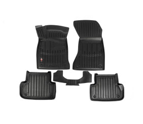Килимки Stingray 3D (5 шт, поліуретан) для Ауди A4 B9 2015-2024 рр