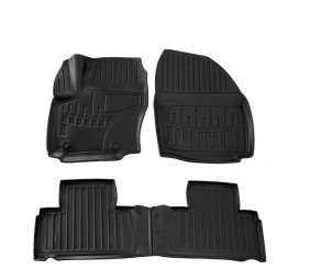 Килимки Stingray 3D (OWAL clips) (4 шт, поліуретан) для Ford S-Max 2007-2014 рр