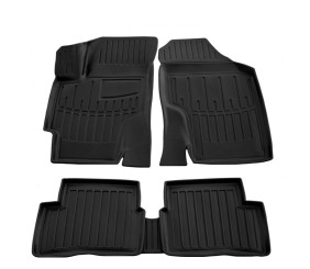 Килимки Stingray 3D (5 шт, поліуретан) для Hyundai Accent 2006-2010 рр