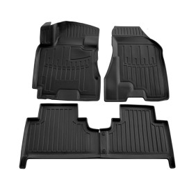 Килимки Stingray 3D (4 шт, поліуретан) для Hyundai Tucson JM 2004- рр