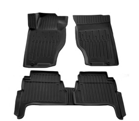 Килимки Stingray 3D (5 шт, поліуретан) для Kia Sorento I BL 2002-2009 рр